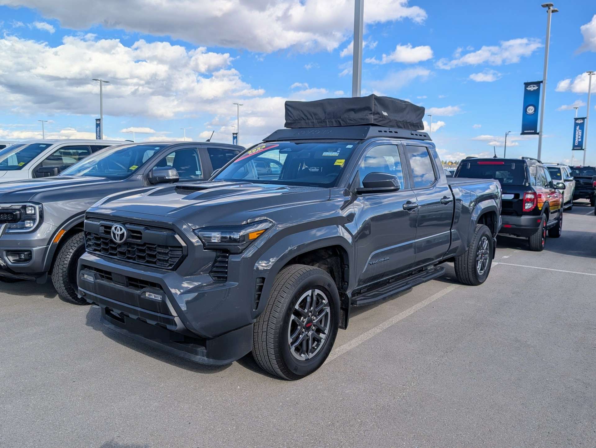 Gray 2024 Toyota Tacoma Pickup Truck  8-Speed Automatic