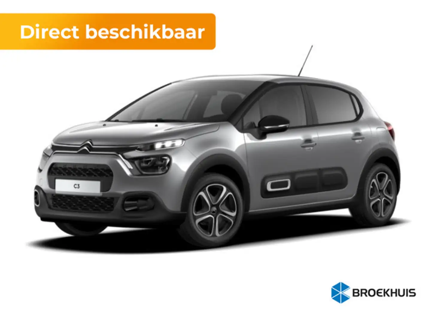 Citroen C3 1.2 PureTech Plus Grijs - 1