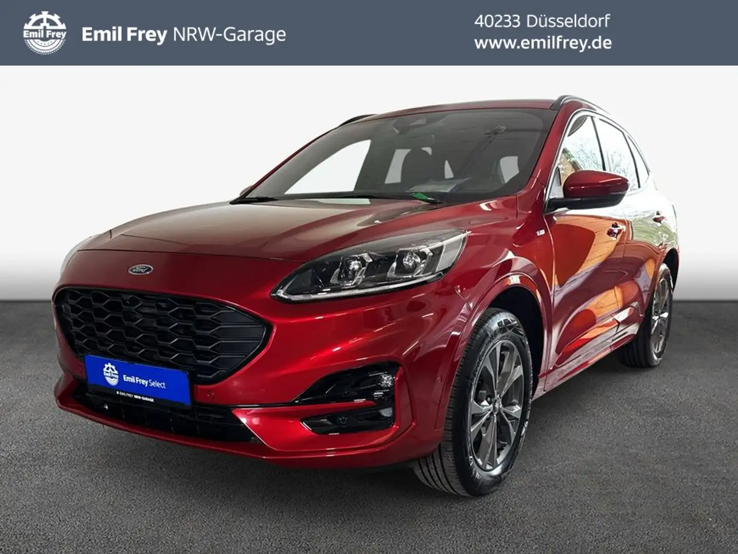 Ford Kuga 2.5 Duratec FHEV 4x4 ST-LINE X Rood - 1