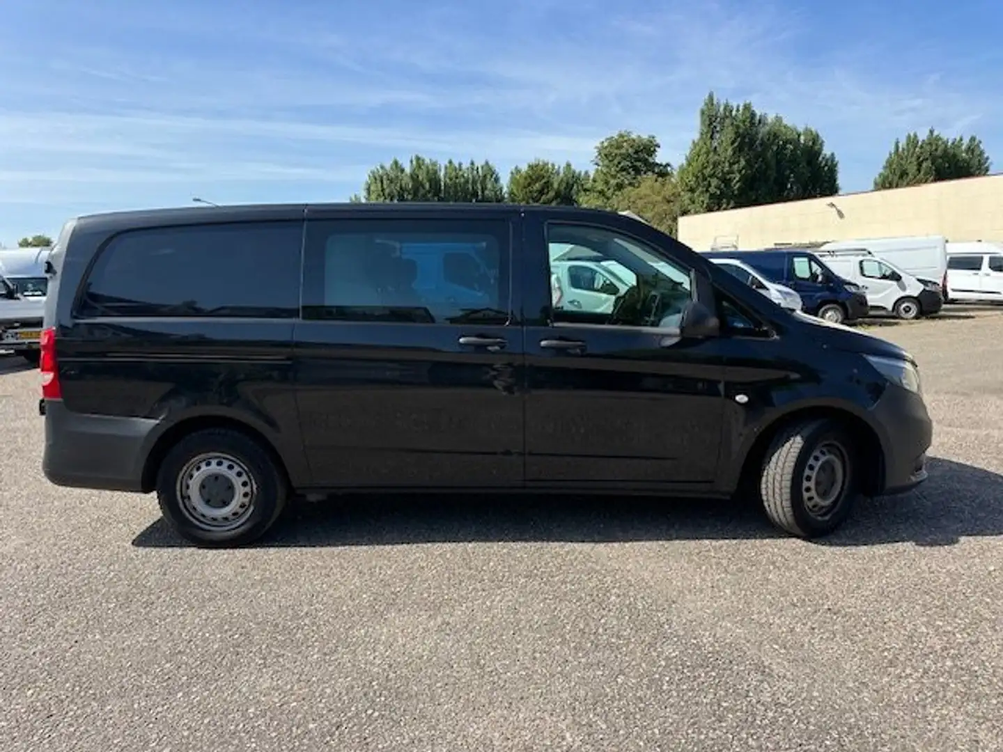 Mercedes-Benz Vito 114 CDI Lang Dub Cab RWD ! NAVI-CAMERA -KLIMA Noir - 1