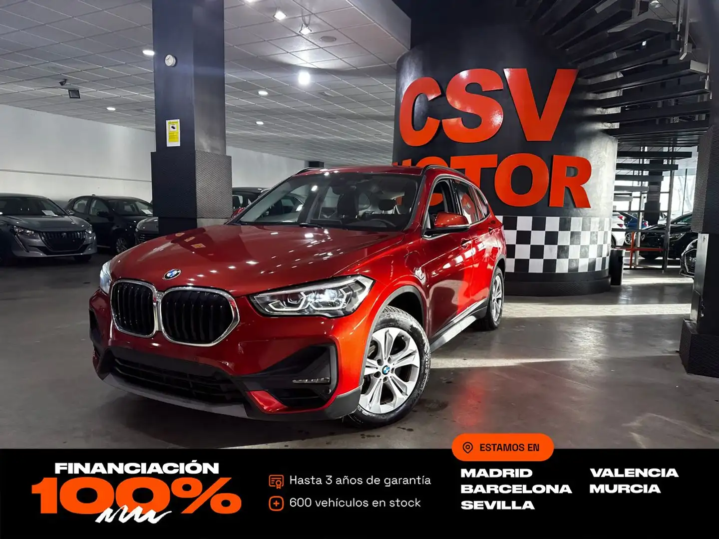 BMW X1 xDrive25e Red - 1