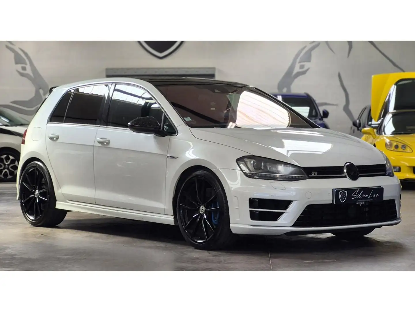 Volkswagen Golf 7R 7 R 2.0 16V TSI TURBO 300 DSG6 4MOTION / STAGE 1 / ECHAPPEMENT BULL-X / HISTORIQUE Blanc - 1
