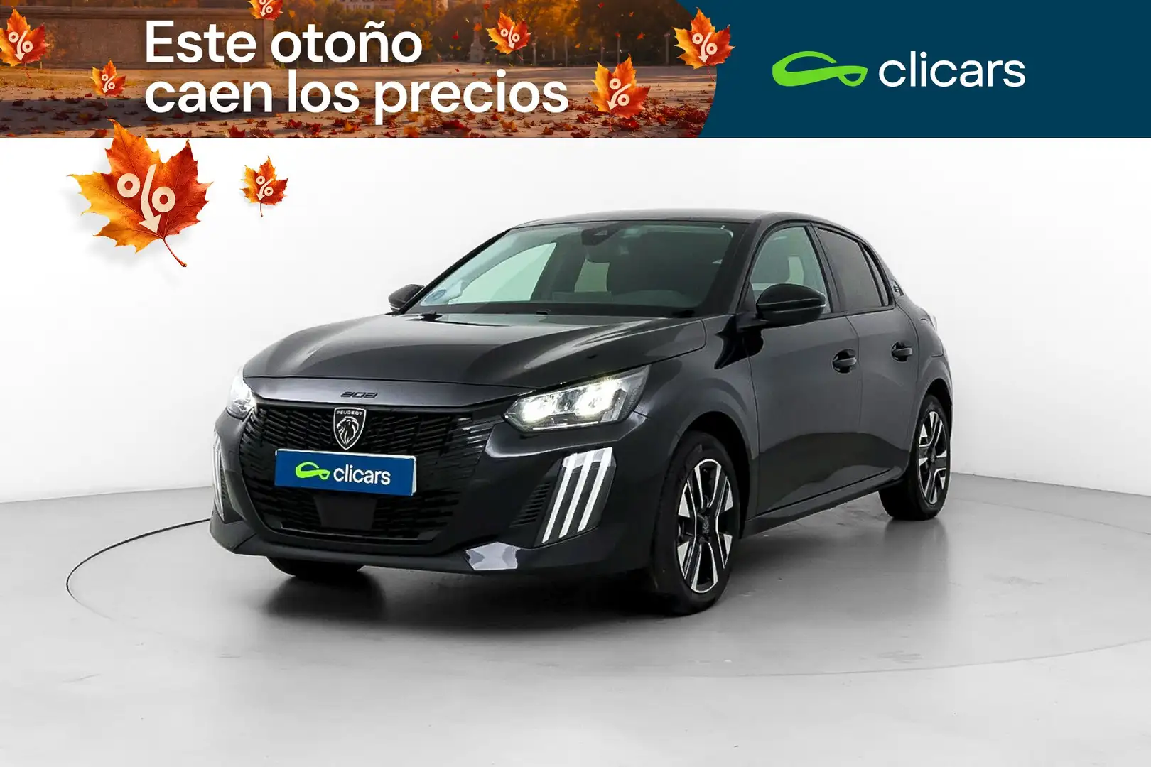 Peugeot 208 Allure Eléctrico 156 Negro - 1