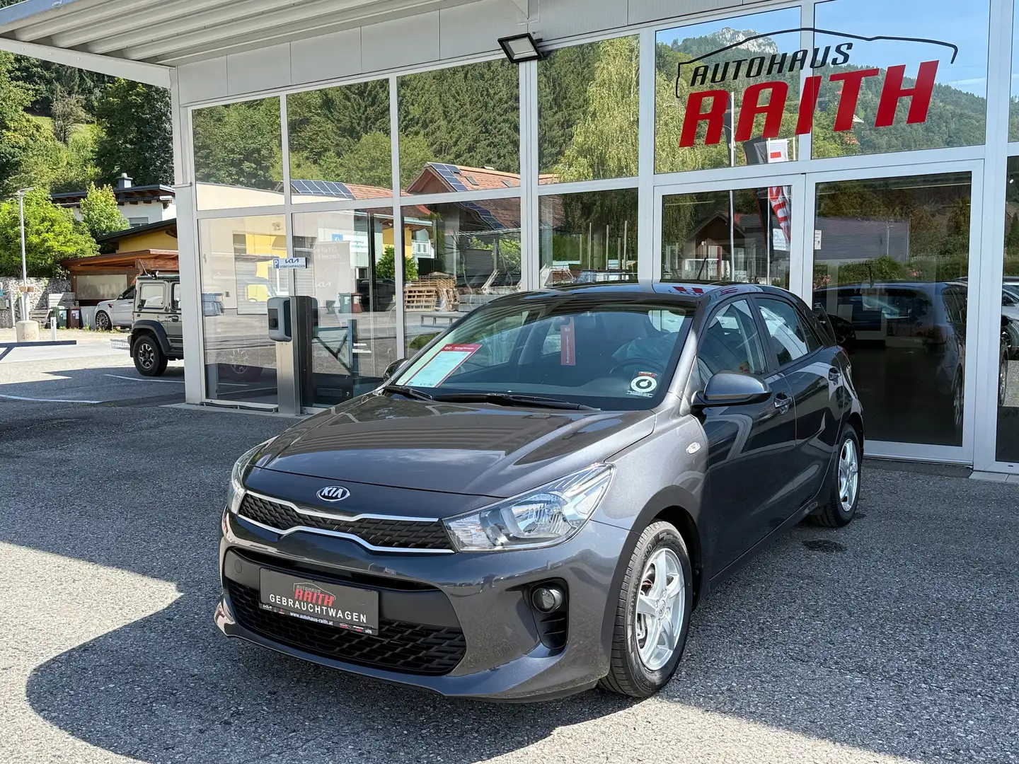 Kia Rio Rio 1,25 MPI Titan ISG Gris - 1