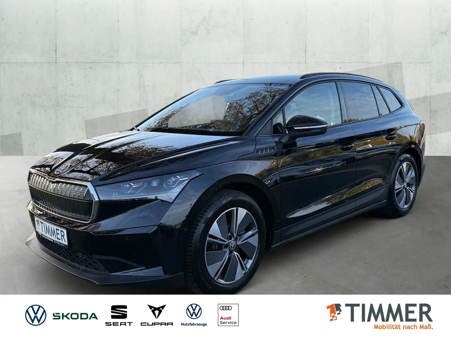 Skoda Enyaq iV 60 Suite *AHK *MATRIX *RKAM *LEDER *ACC *LM *N Schwarz - 1