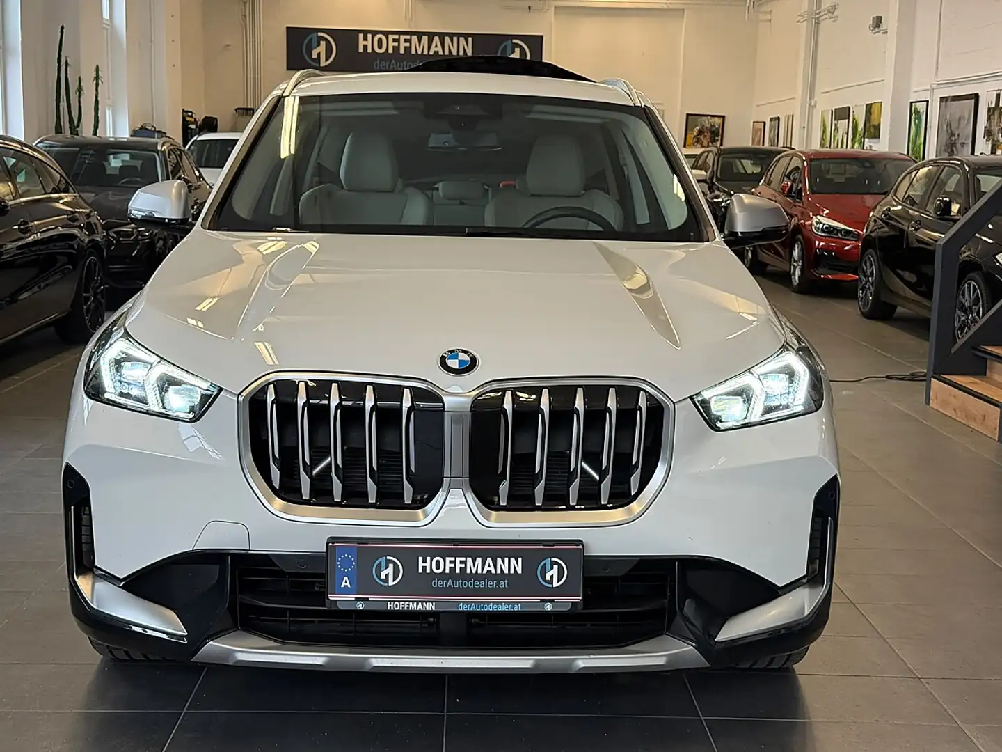 BMW X1 sDrive18d Aut.X-Line/19"Alu/AHK/Sportsitze/el S... Weiß - 2