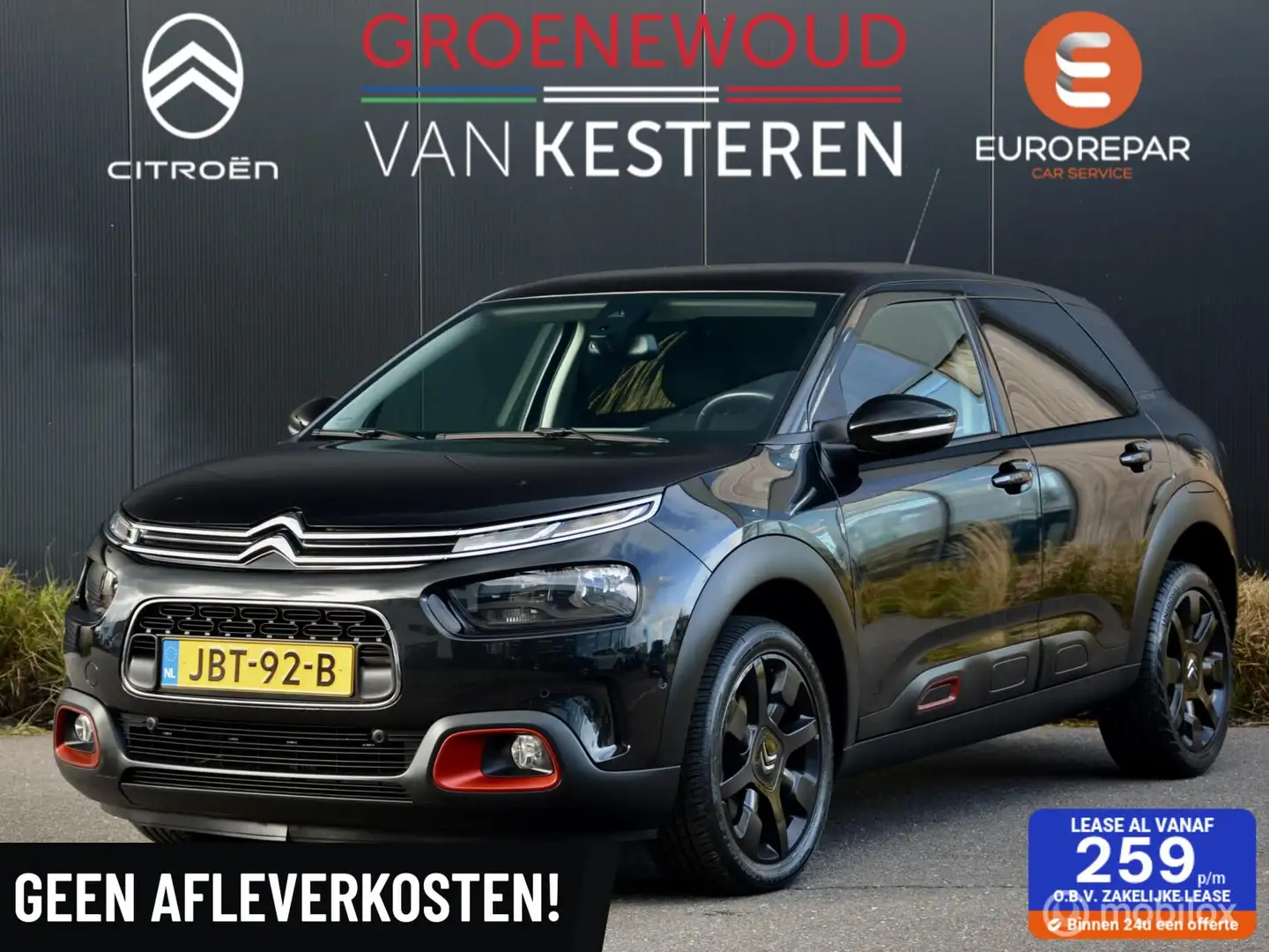 Citroen C4 Cactus 130pk Shine Plus I Automaat I Navi I Zwart - 1