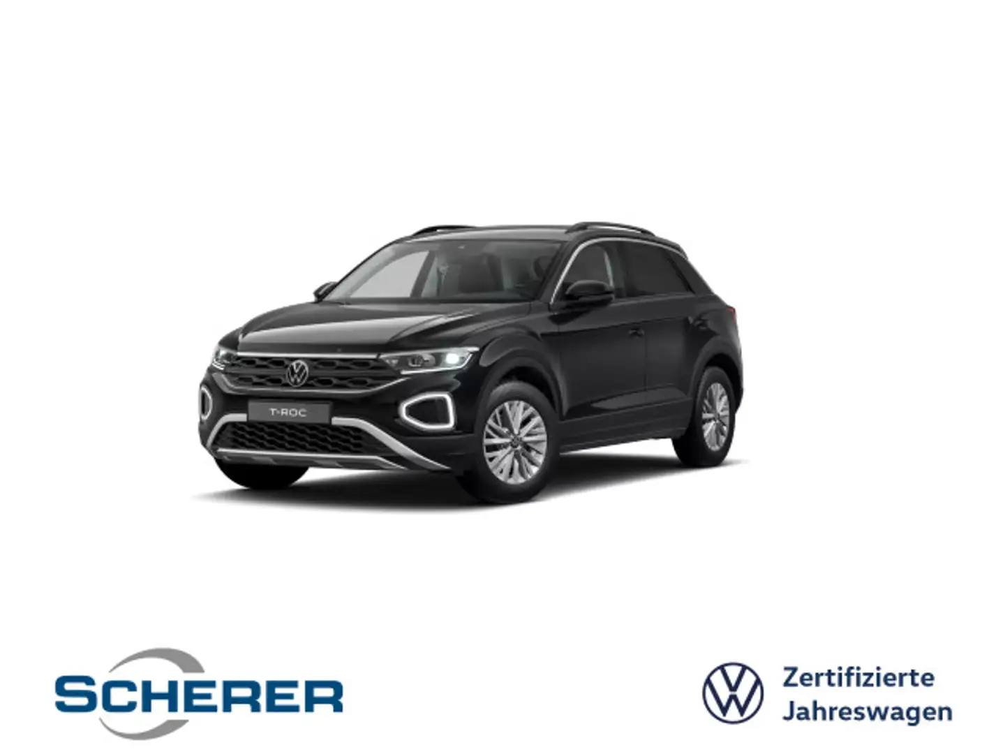 Volkswagen T-Roc LED-PLUS NAVI SHZ Schwarz - 1