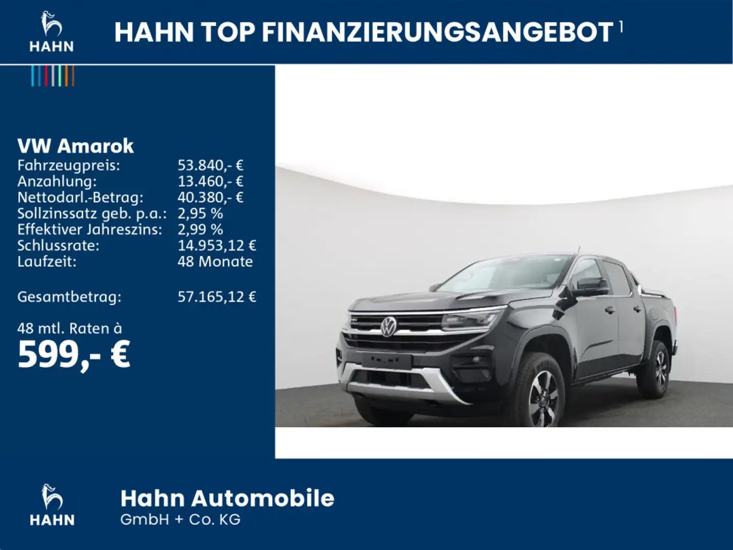 Volkswagen Amarok Style 3,0TDI 4Motion AHK NAVI LED MATRIX Schwarz - 2