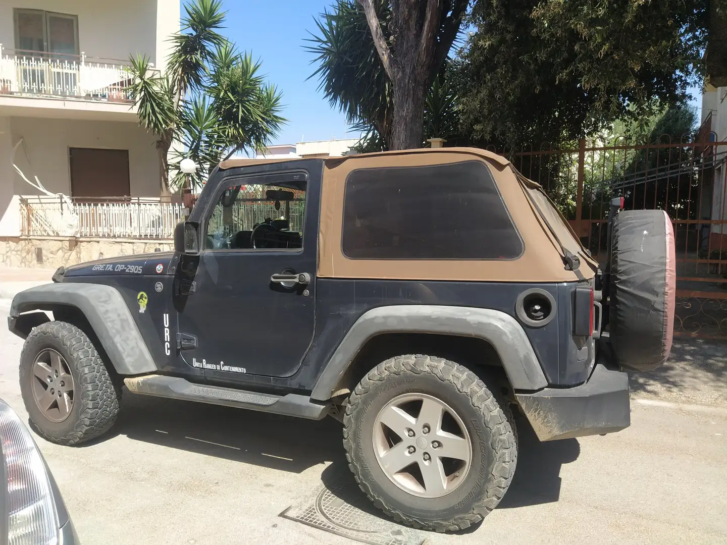Jeep Wrangler Wrangler 3p 2.8 crd Sport dpf Blu/Azzurro - 1