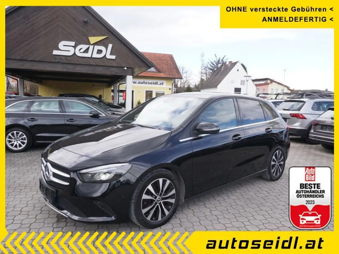 Mercedes-Benz B 180 d Aut. Style *2022er+LED+NAVI* Černá - 1