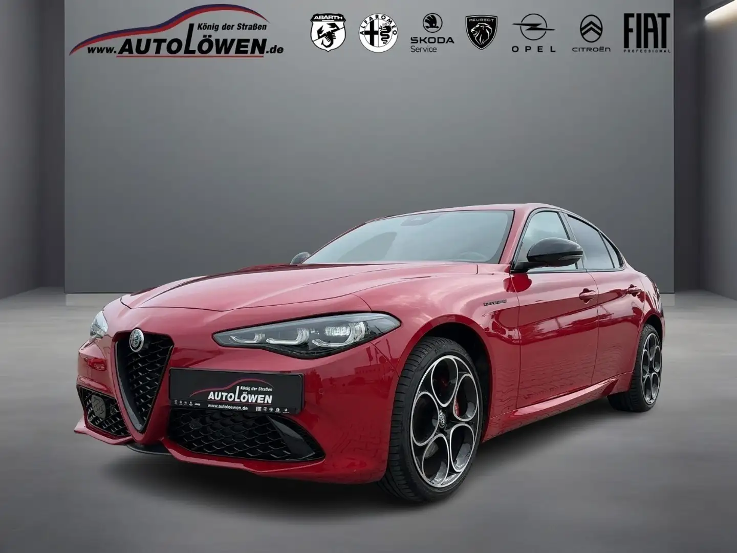 Alfa Romeo Giulia 2.0 Turbo 16V Competizione Q4 (EURO 6d) Rouge - 1