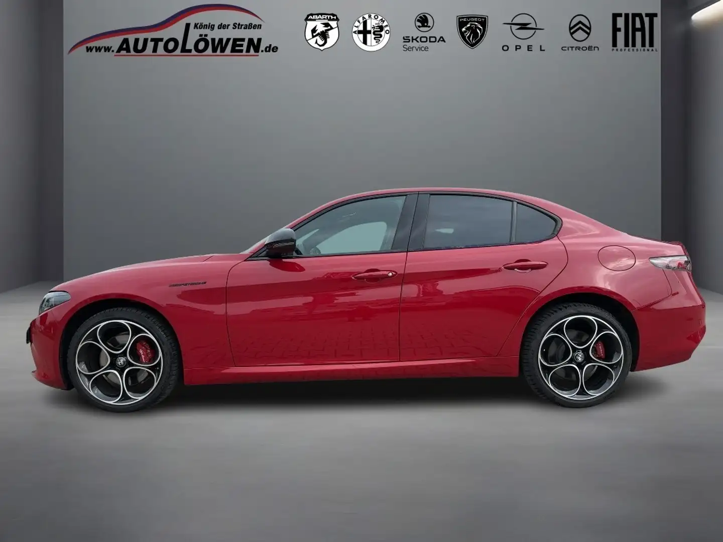 Alfa Romeo Giulia 2.0 Turbo 16V Competizione Q4 (EURO 6d) Rouge - 2