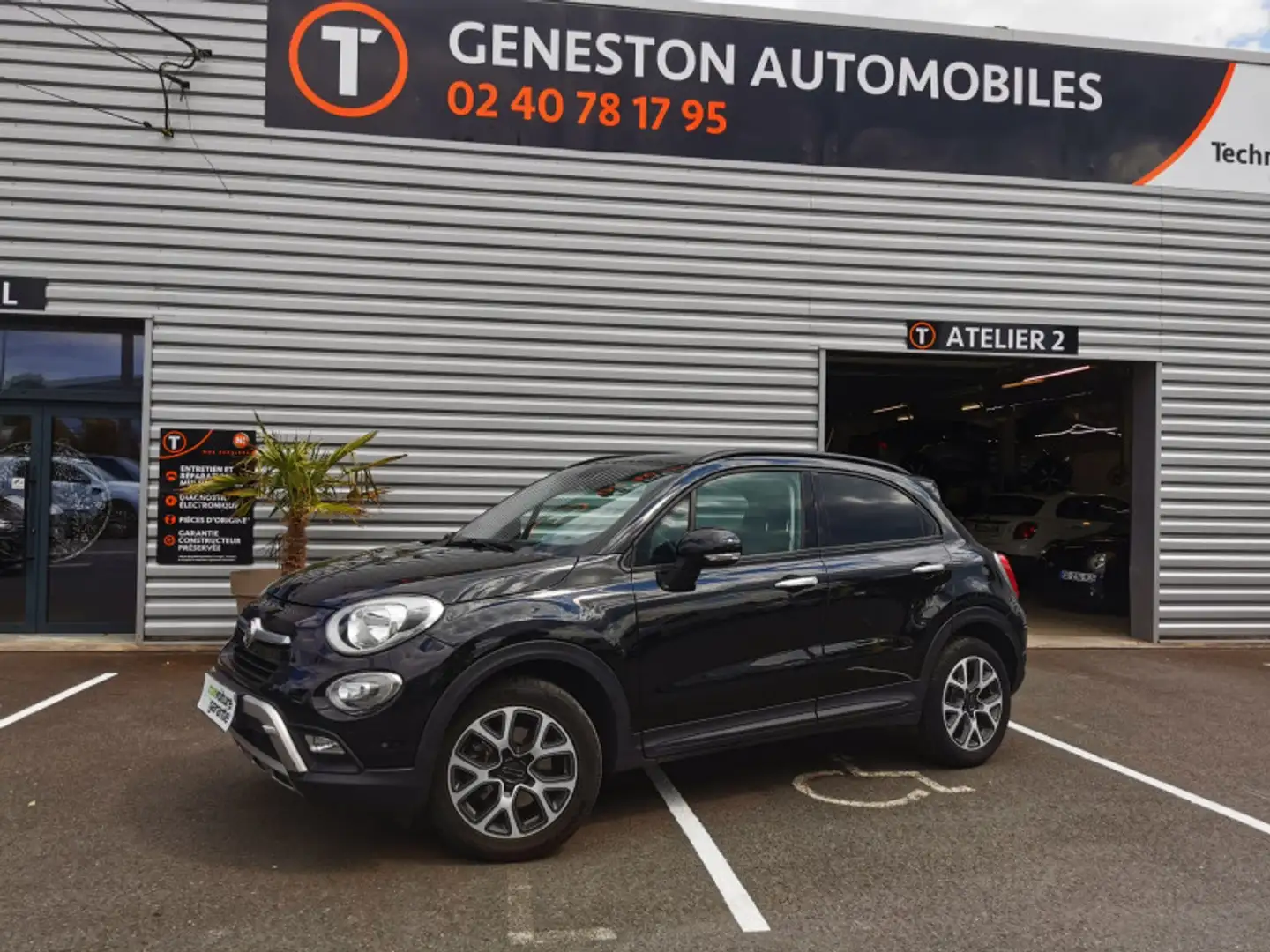 Fiat 500X 1.4 MULTIAIR 16V 140CH CITY CROSS Noir - 1