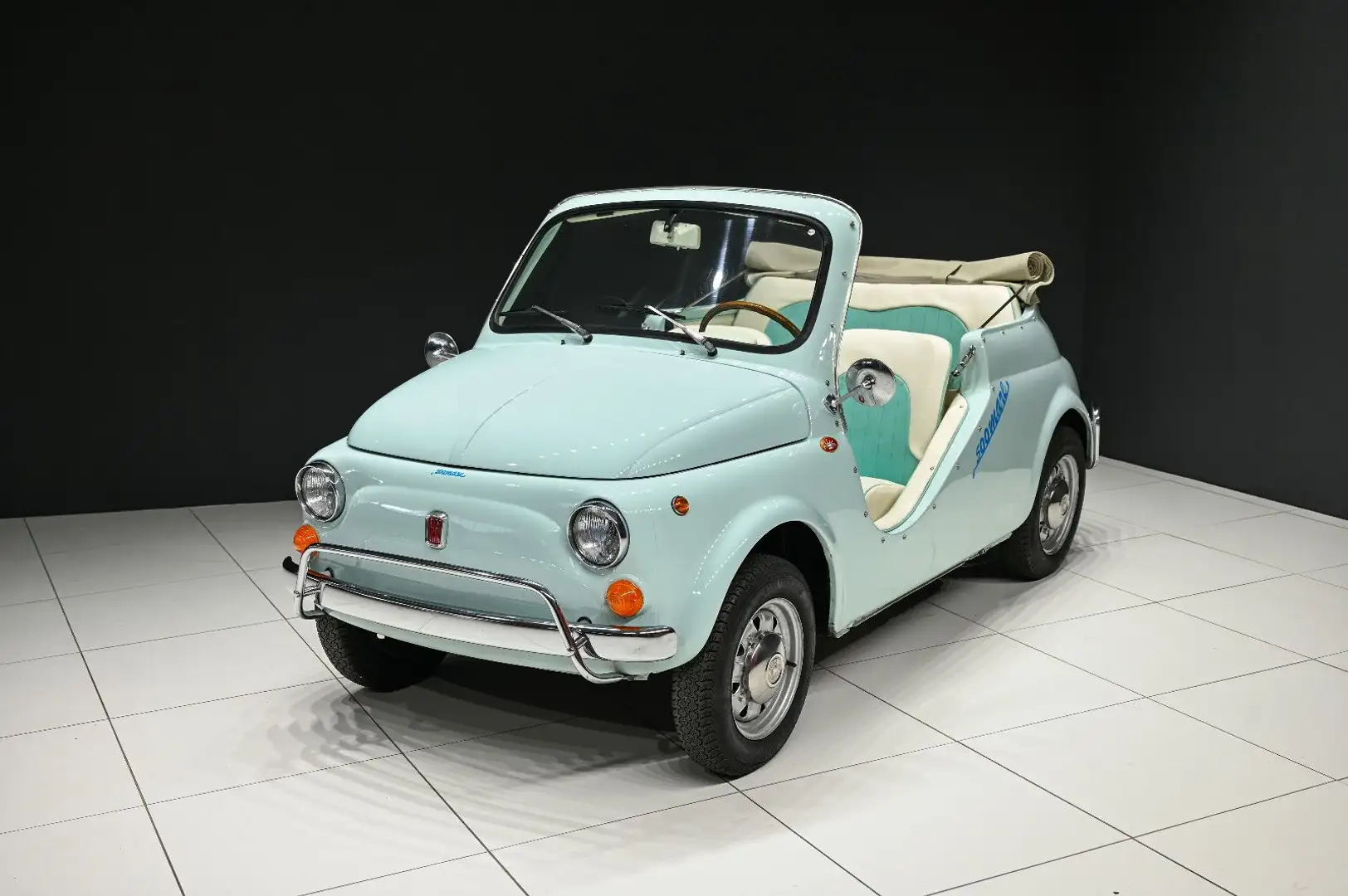 Fiat 500 Mare by Carrozzeria Holiday *H-Kennzeichen* Blau - 1