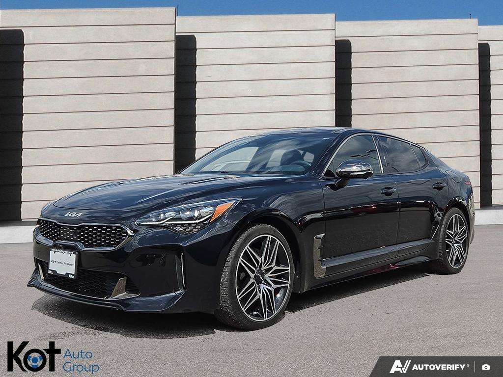 2023 Kia Stinger GT Limited AWD! Twin Turbo V6, Nappa Leather, Sunr — снимка 1
