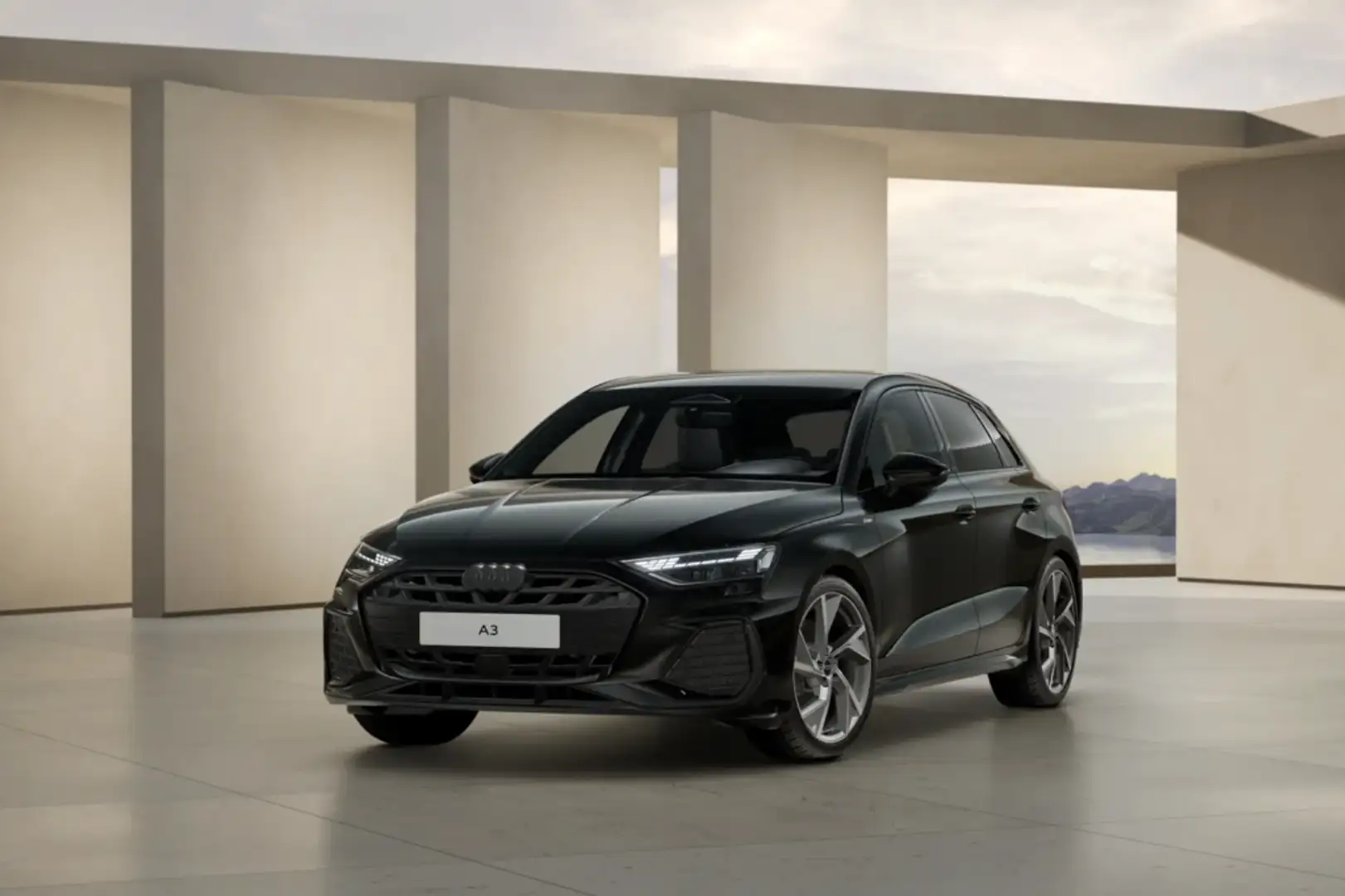 Audi A3 Sportback TDI Black line edition S tronic 110kW Negro - 1