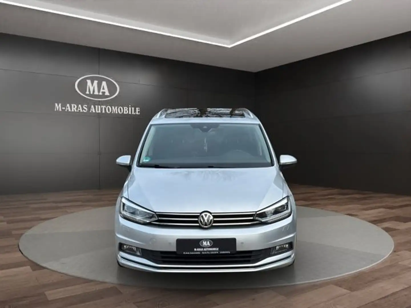 Volkswagen Touran Highline Start-Stop Stanh.Pano.Auto.190PS Argent - 2