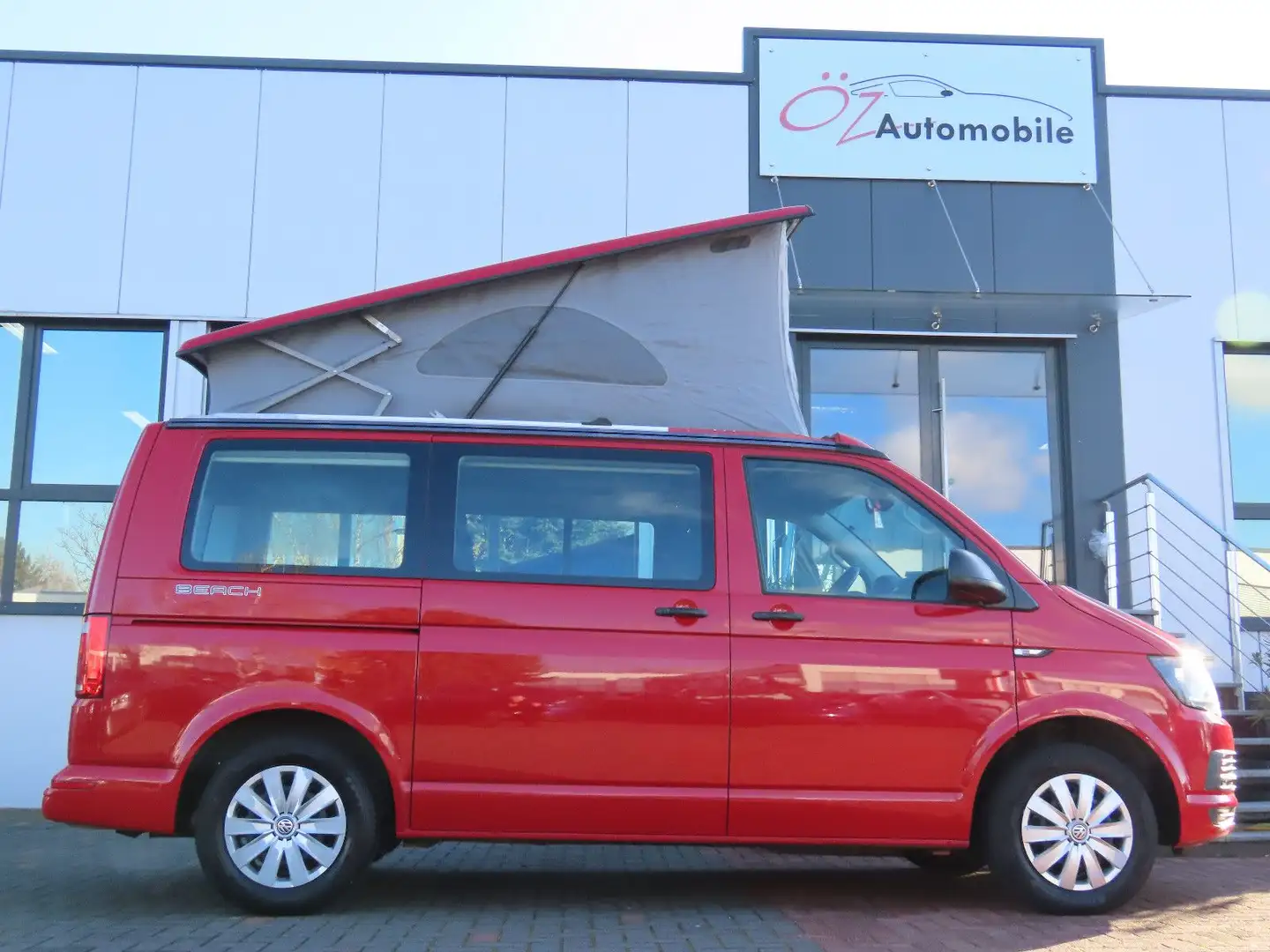 Volkswagen T6 California T6 2.0 TDI California Beach DSG Rot - 1