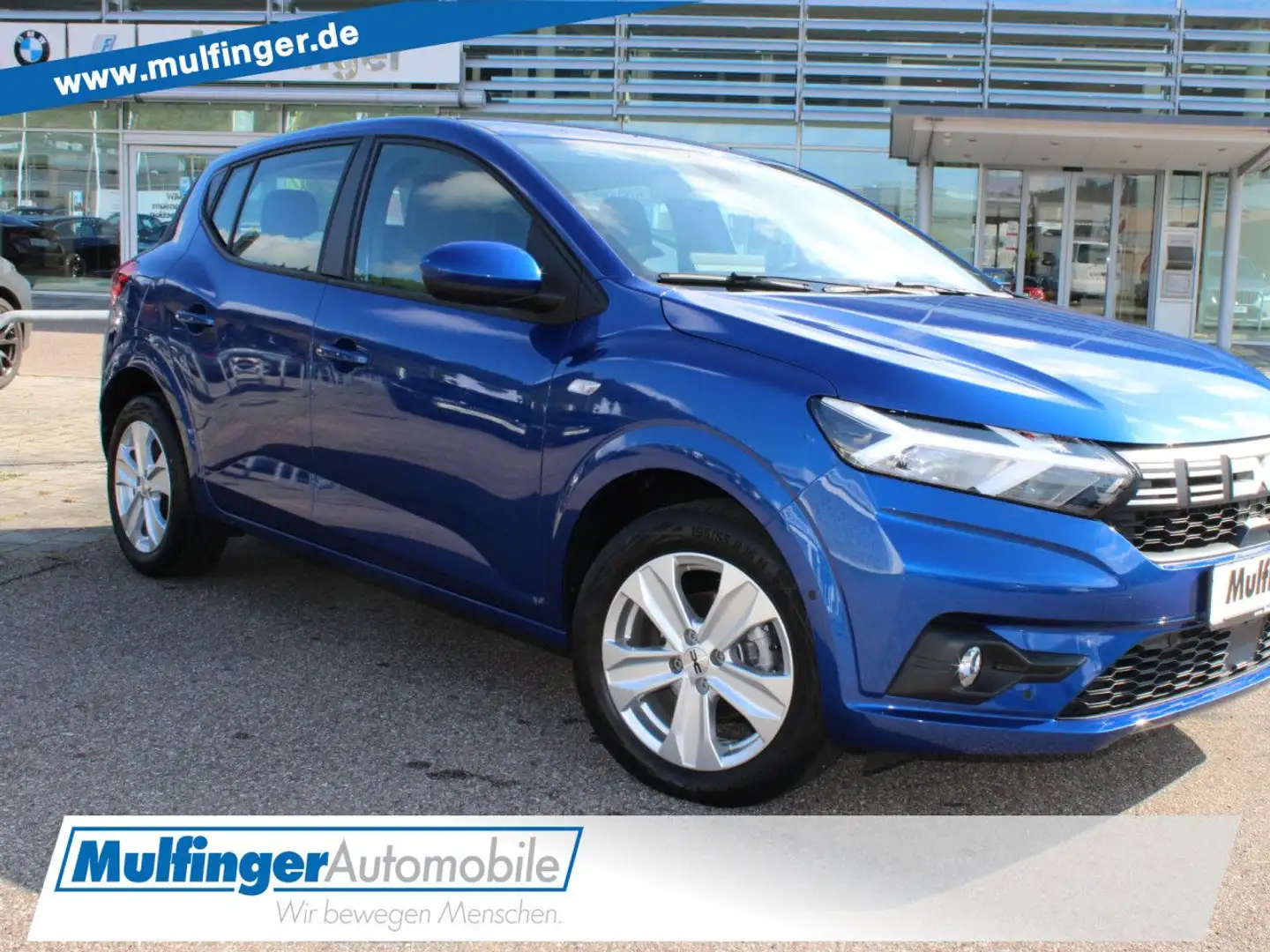 Dacia Sandero TCe 90 Expression Navi Klimaauto. Kamera Blau - 1