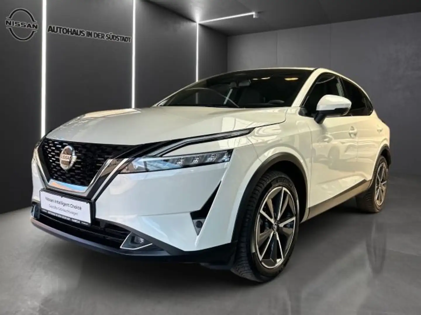 Nissan Qashqai QASHQAI TEKNA 1.3 DIG-T, Kamera, LED, HUD, SH Weiß - 2