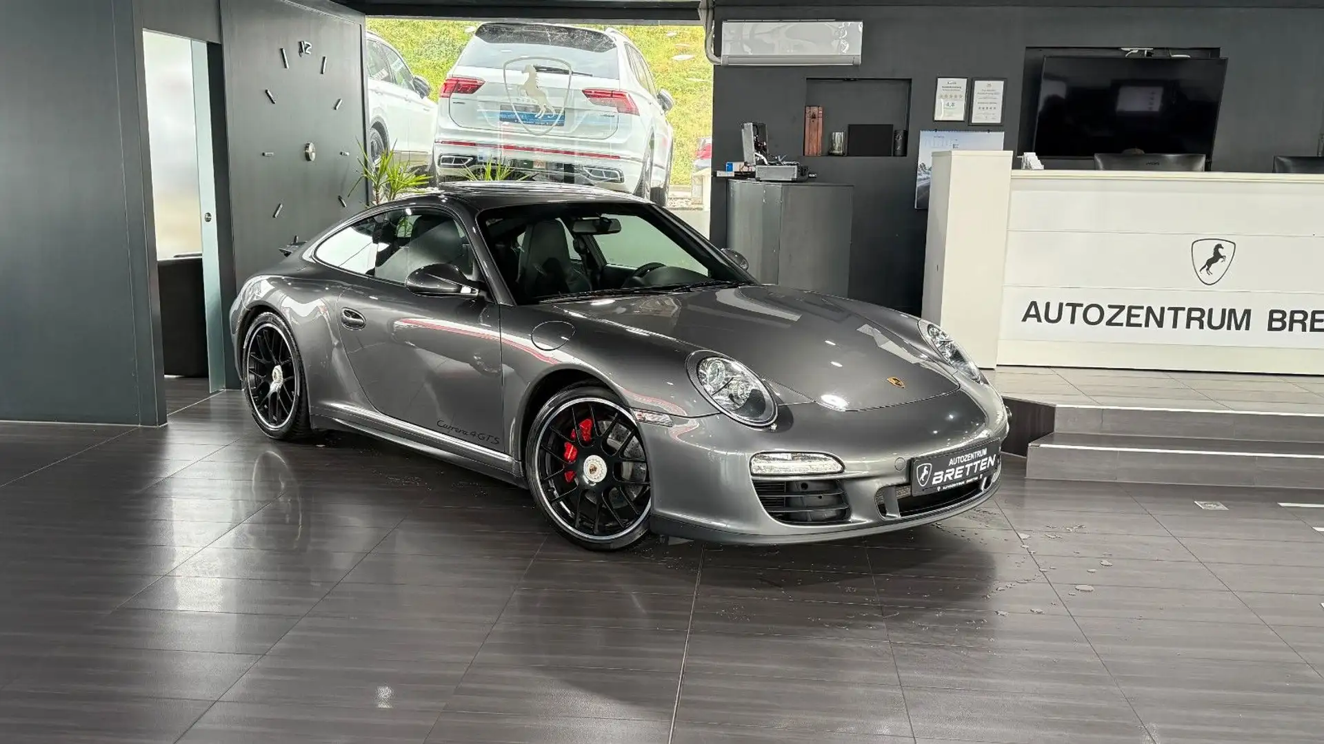Porsche 997 911 Carrera 4 GTS Coupe*Sport-Chrono*Tempo.*SAGA Grau - 1