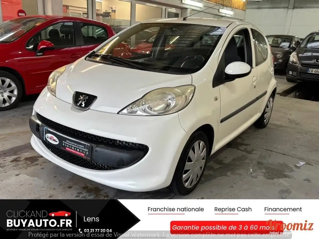 Peugeot 107 1.4 HDI 55 TRENDY // CLIM / VITRES ELEC 