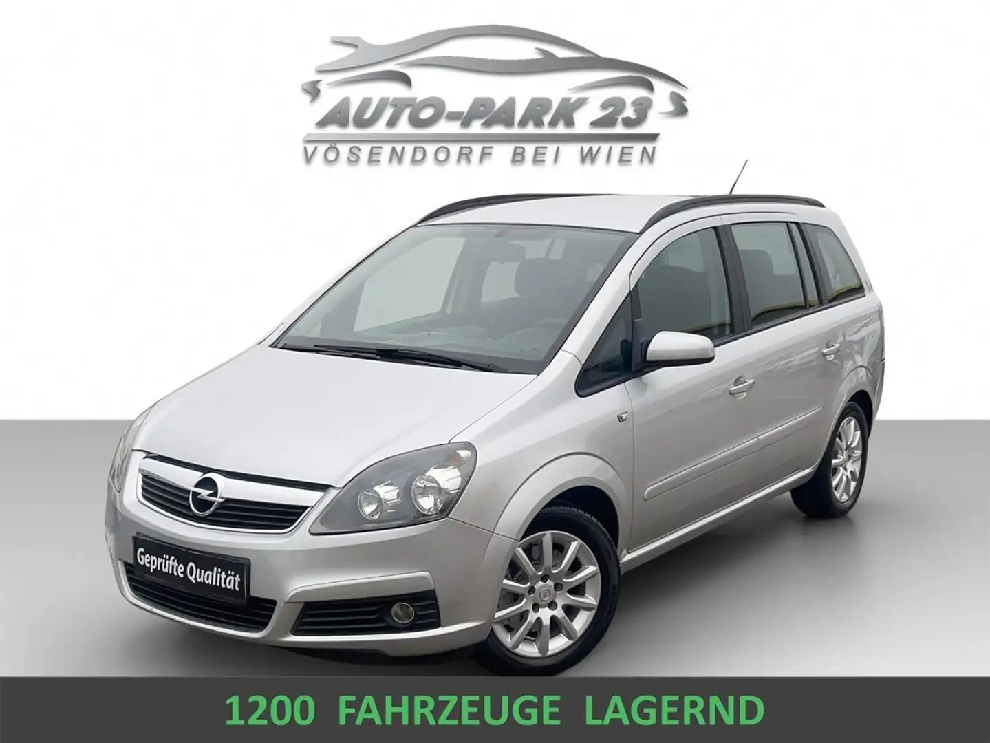 Opel Zafira Zafira 1,9 CDTI**NUR 100.000KM*NEUES-PICKERL1/2027 Silber - 1