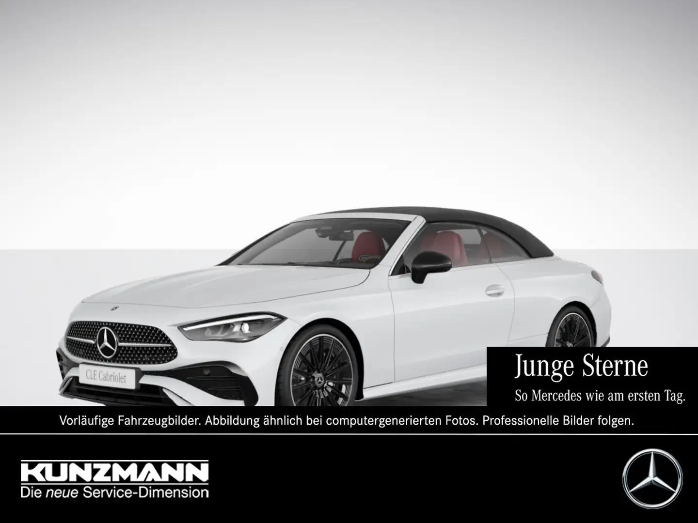 Mercedes-Benz CLE 450 4M Cabrio AMG MBUX Navi-Prem Memory HUD Blanc - 1