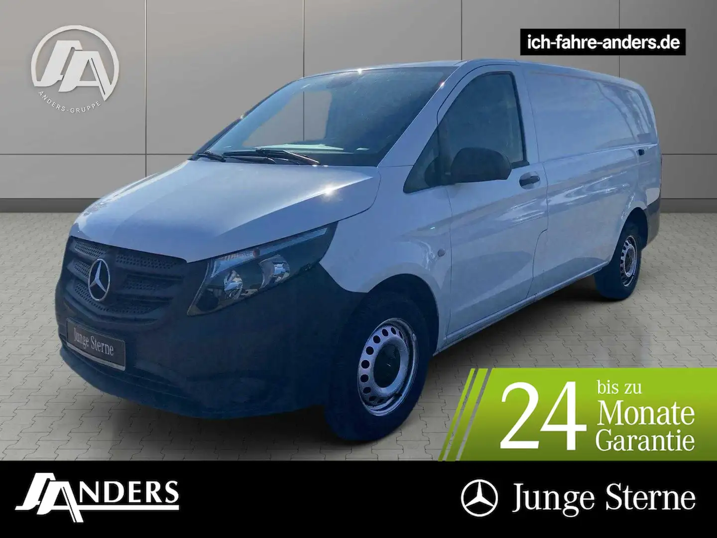 Mercedes-Benz Vito 116 Kasten Klima*Navi*Kamera*Parktro*Dab Weiß - 1