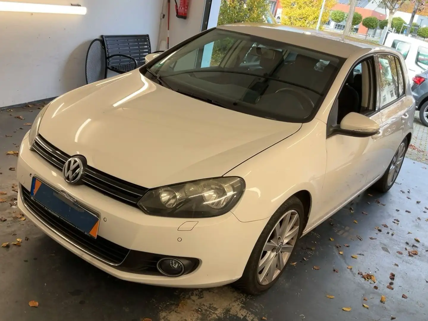 Volkswagen Golf 6 Highline 2.0 TDI DSG/1.Hand/AHK/Automatik Blanc - 1
