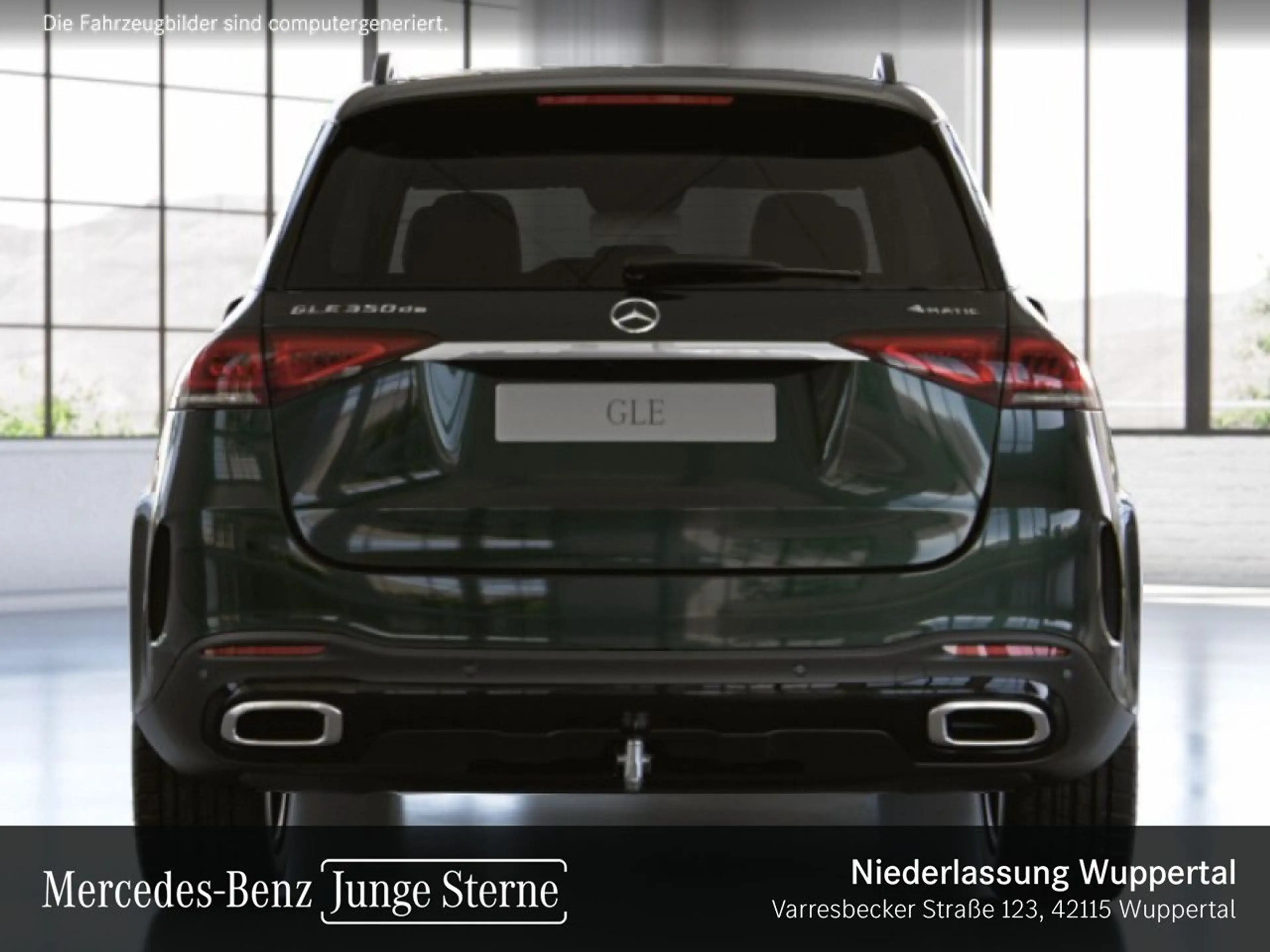 Mercedes-Benz GLE 350 de 4M AMG+NIGHT+PANO+360+AHK+LED+FAHRASS — photo 9