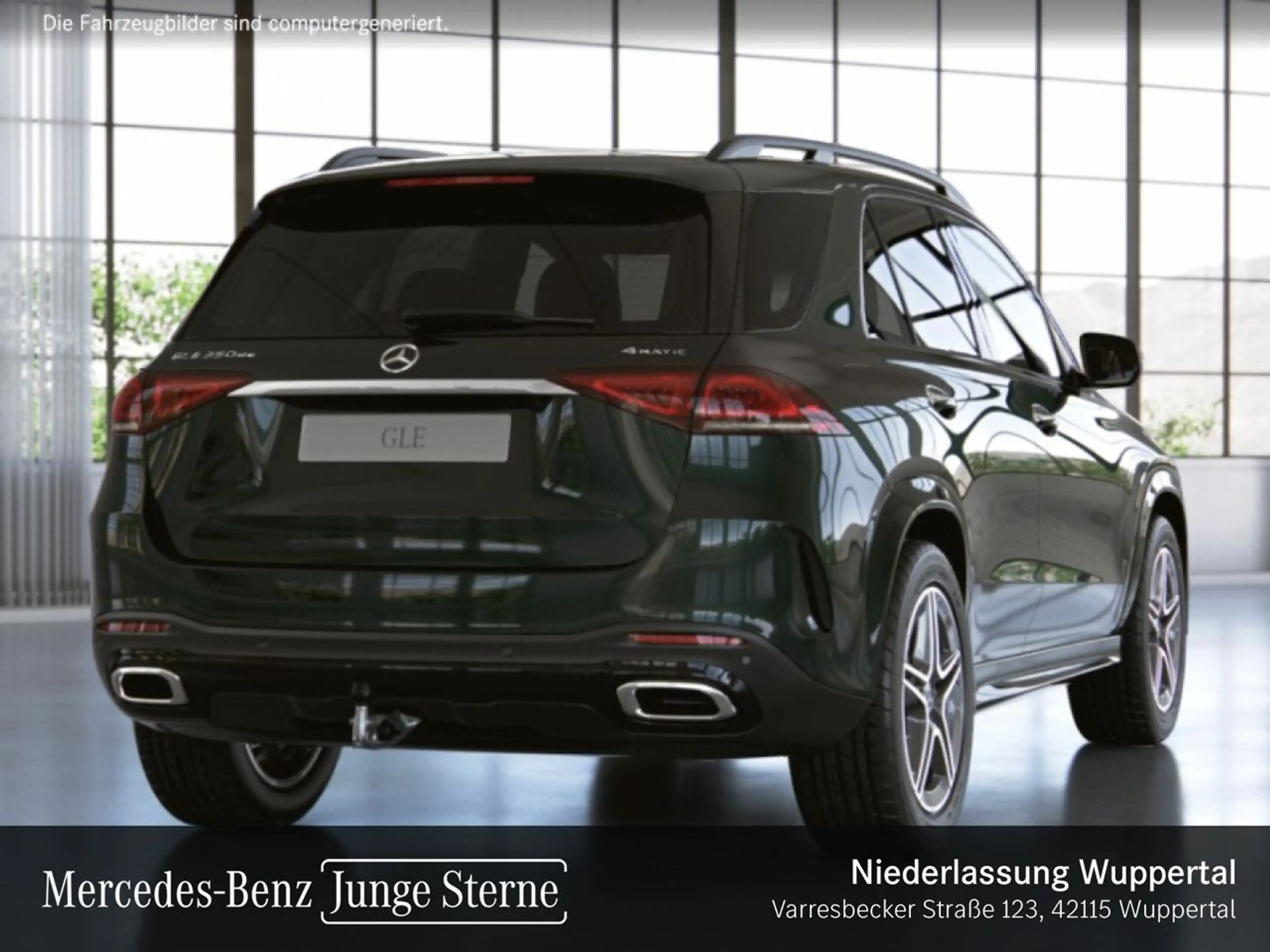 Mercedes-Benz GLE 350 de 4M AMG+NIGHT+PANO+360+AHK+LED+FAHRASS — photo 5
