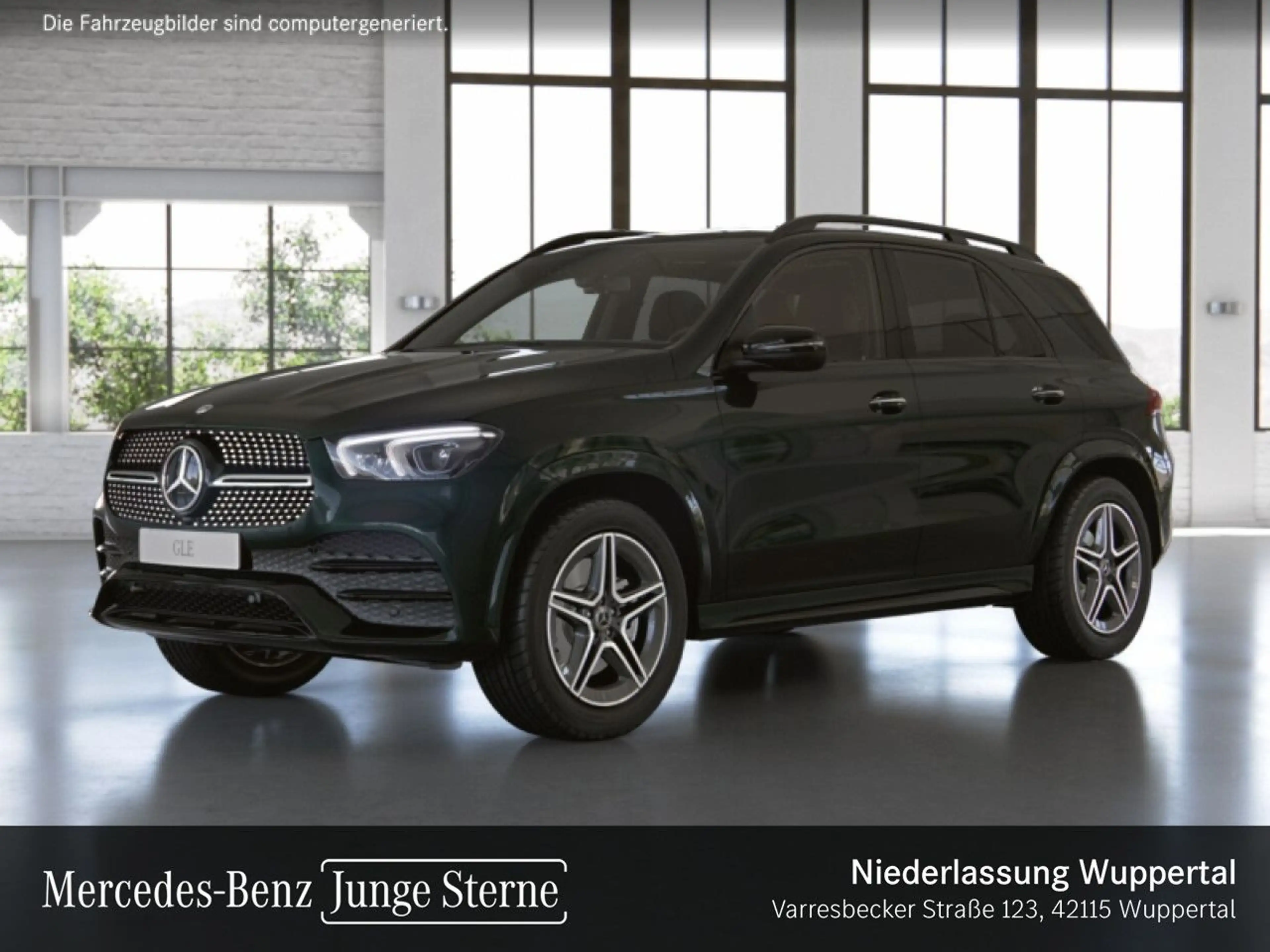 Mercedes-Benz GLE 350 de 4M AMG+NIGHT+PANO+360+AHK+LED+FAHRASS — photo 15