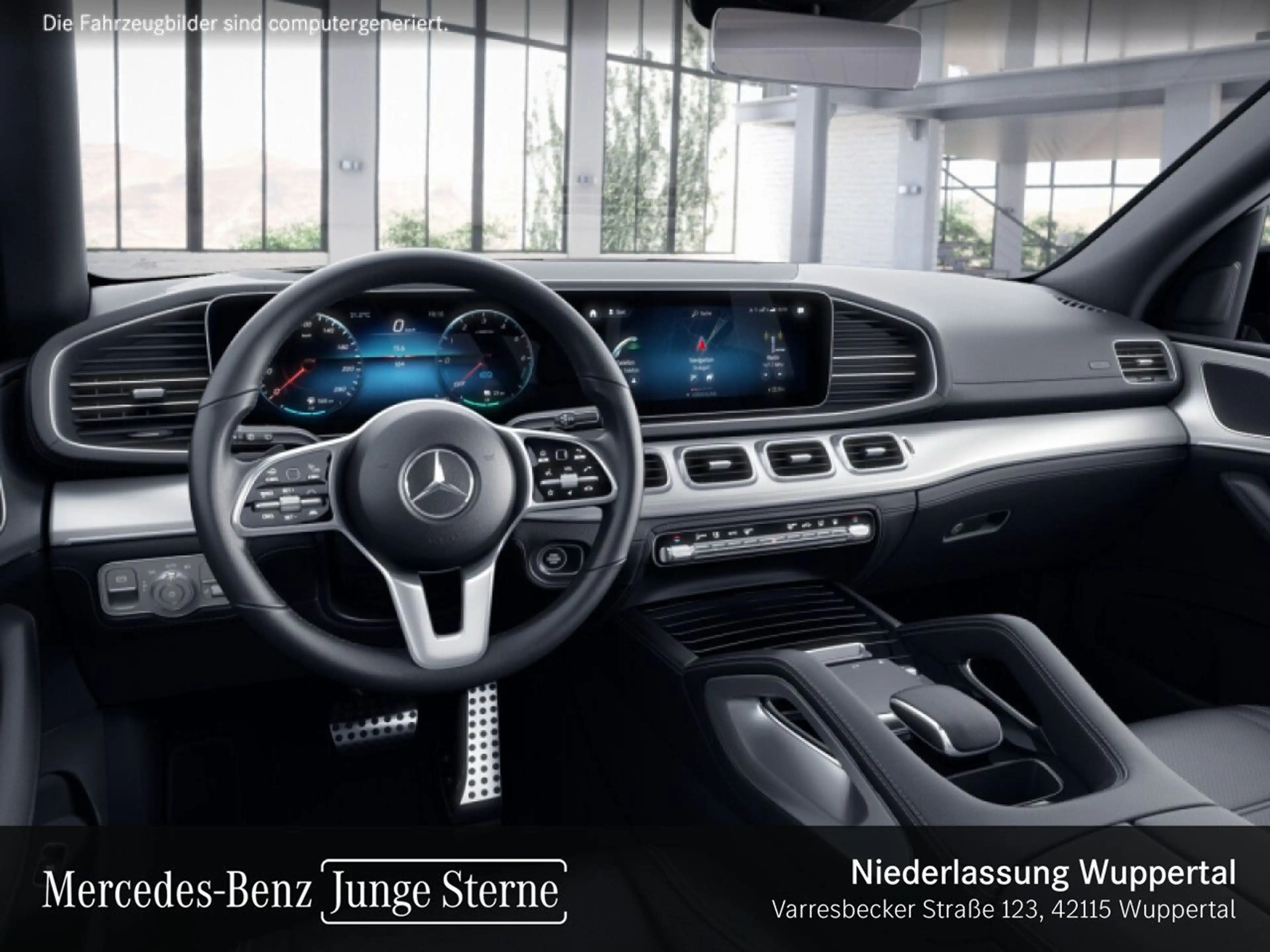 Mercedes-Benz GLE 350 de 4M AMG+NIGHT+PANO+360+AHK+LED+FAHRASS — photo 11