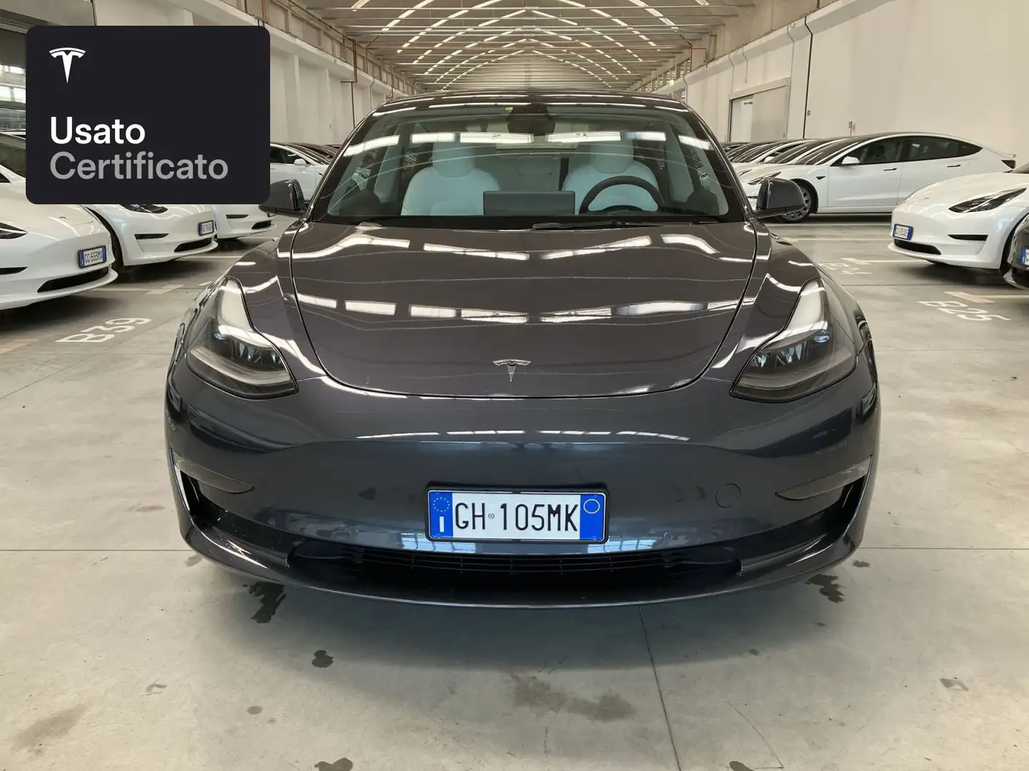 Tesla Model 3 Performance Zilver - 2
