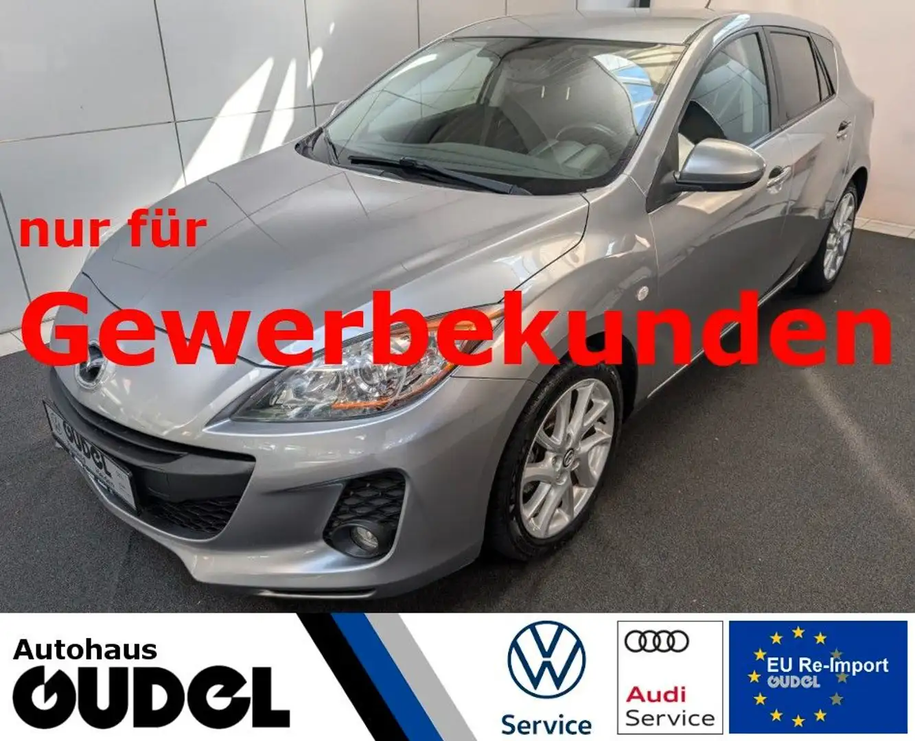 Mazda 3 Lim. Edition 1.6 MZR Verkauf nur an Gewerbe! Zilver - 1