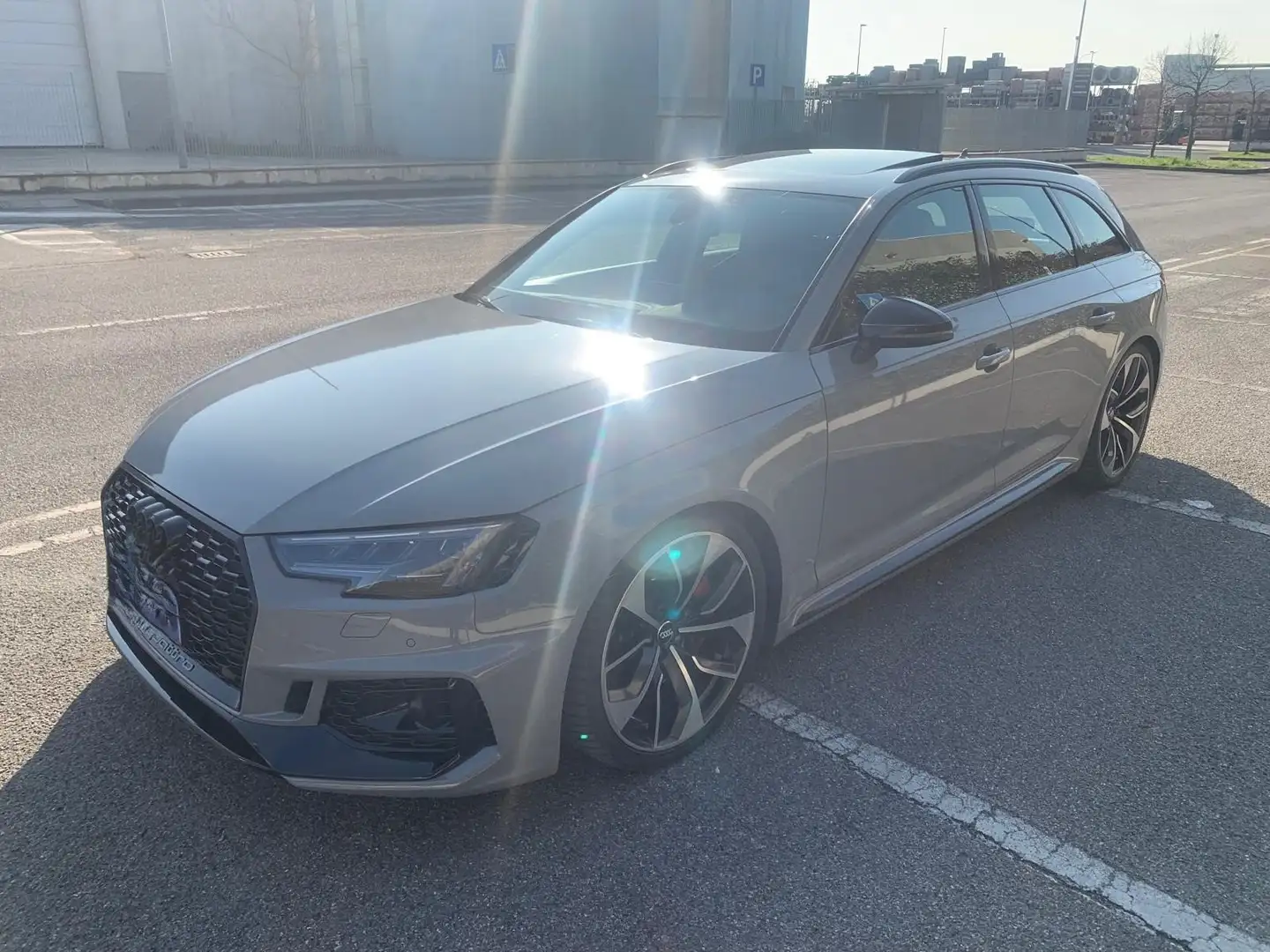 Audi RS4 A4 V Avant Avant 2.9 tfsi Excl. edition Grigio Gris - 2