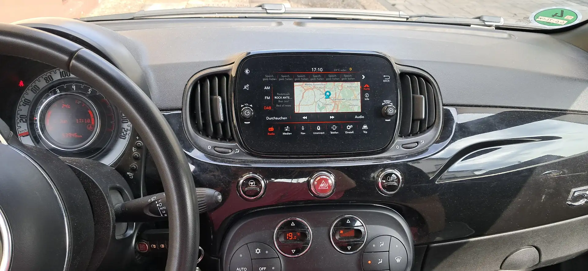 Fiat 500C 500 C 1.2 8V Start Černá - 2