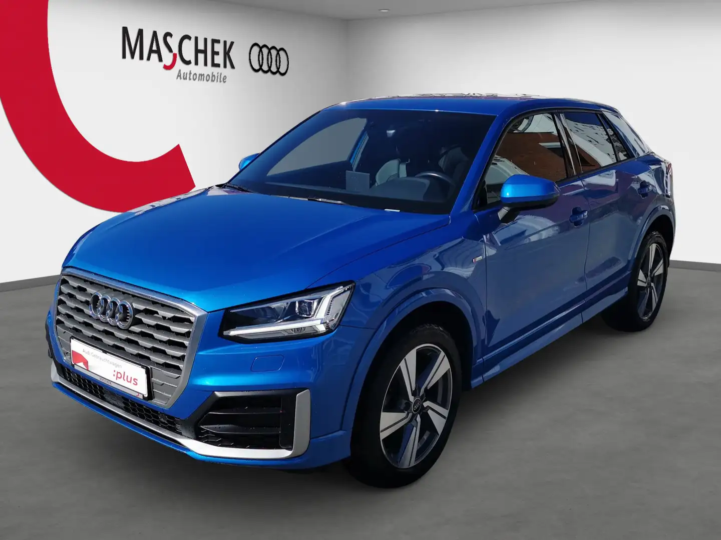 Audi Q2 S line 35 TFSI S tronic LED Navi PDCplus Sitzh Bleu - 1