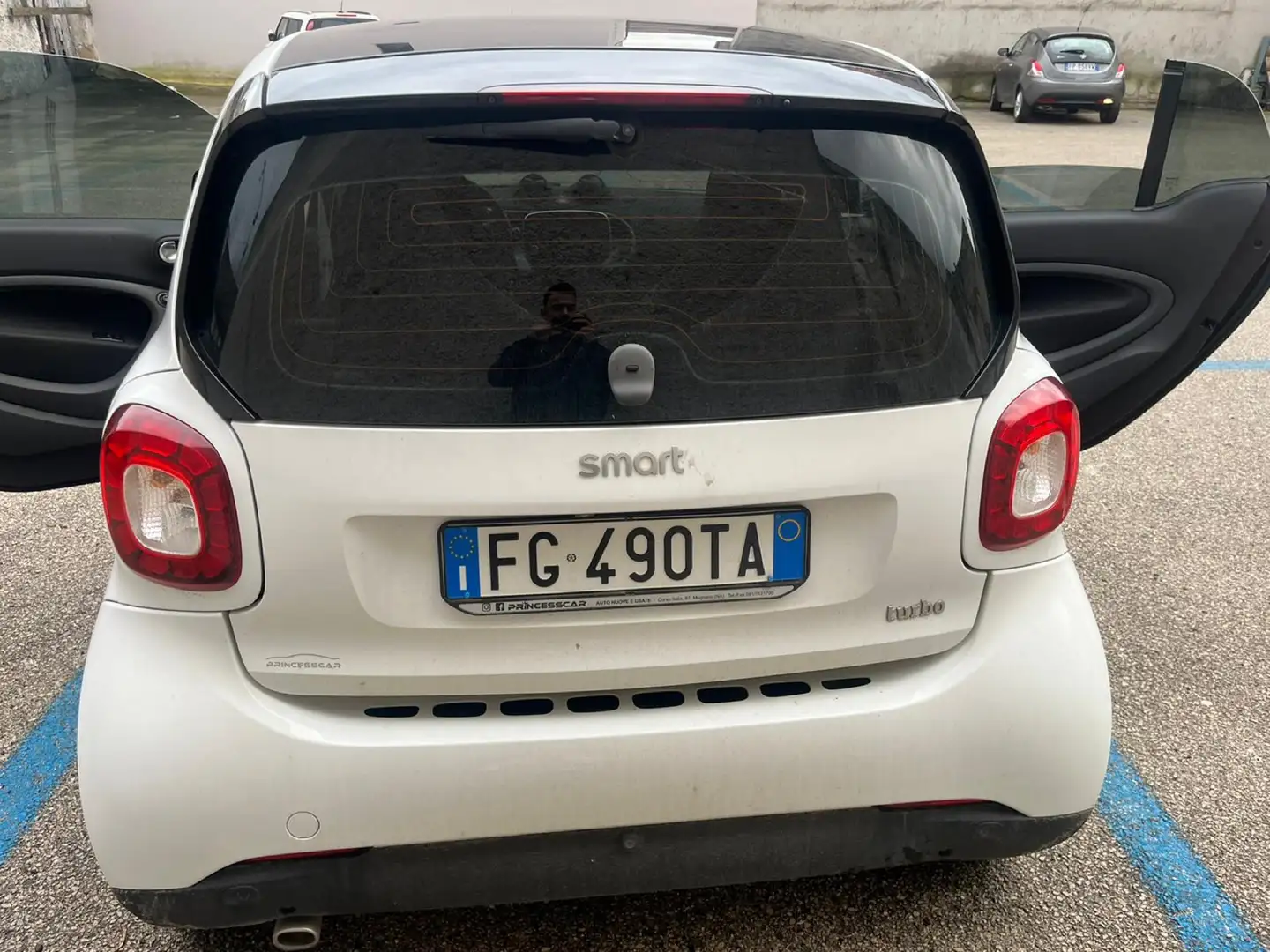 smart forTwo Cabrio 0.9 t Prime 90cv Bianco - 1