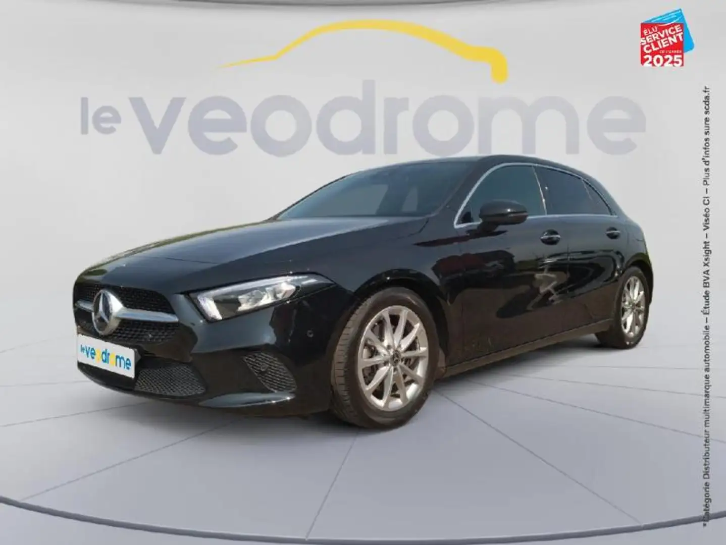 Mercedes-Benz A 200 200 163ch Progressive Line 7G-DCT Sieges chauf/cuir GPS Negro - 1