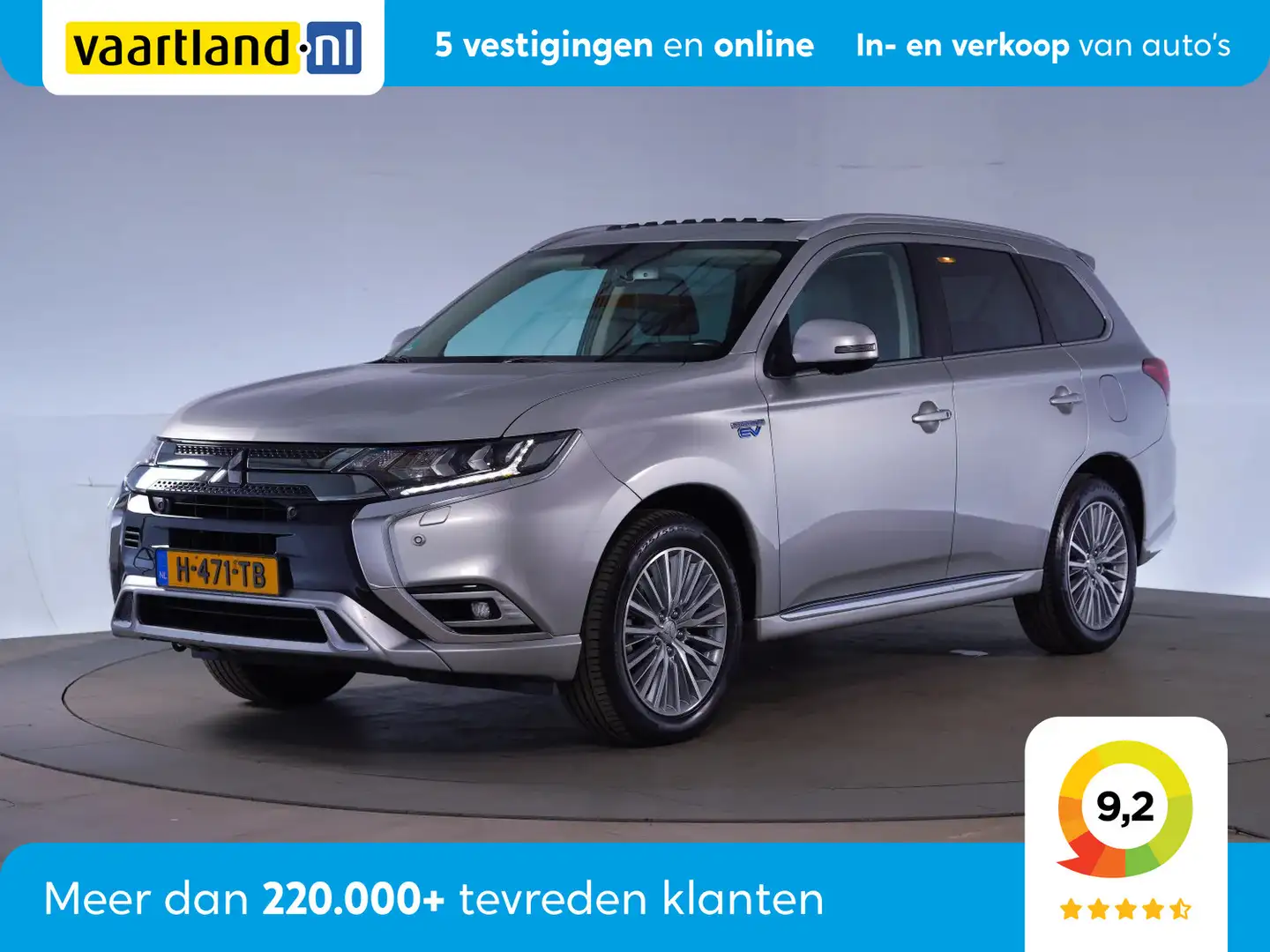 Mitsubishi Outlander 2.4 PHEV Intense+ Aut. [ Navi 360-Camera Schuifdak Grey - 1
