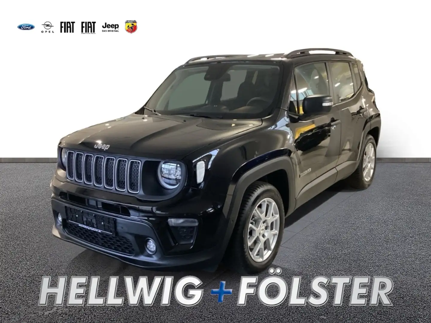Jeep Renegade Altitude MildHybrid GJR LED Kamera ACC Navi Apple Schwarz - 1