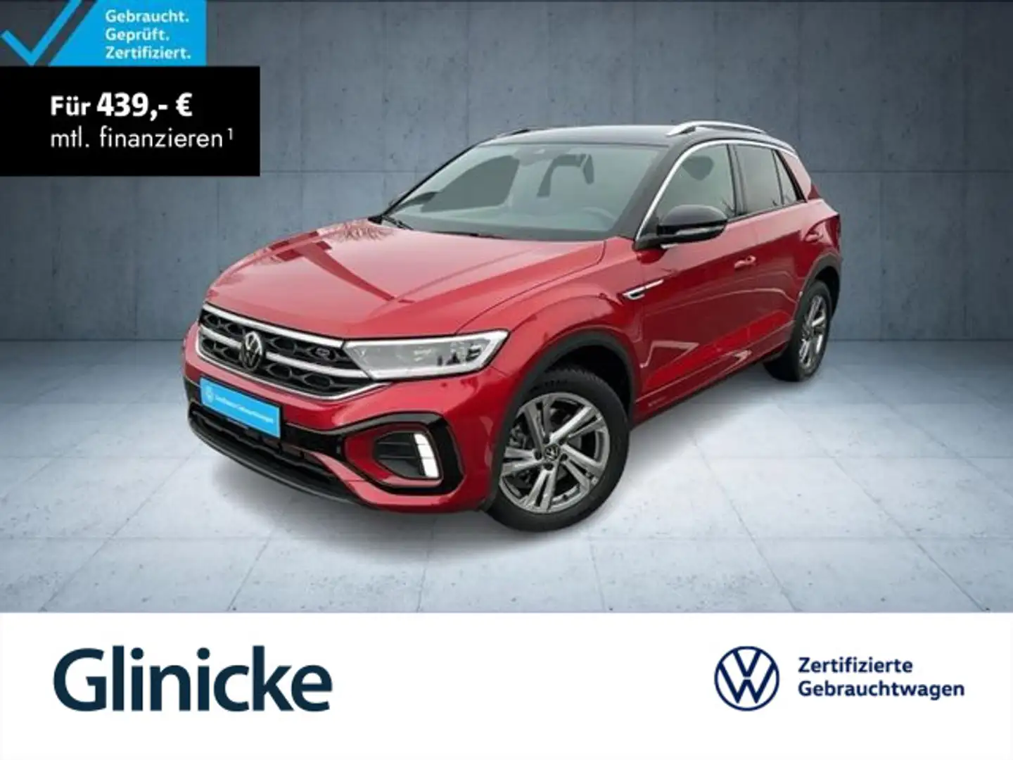 Volkswagen T-Roc R-Line 2.0 TSI 4M Matrix/Nav/ACC/Assist/LH Rot - 1