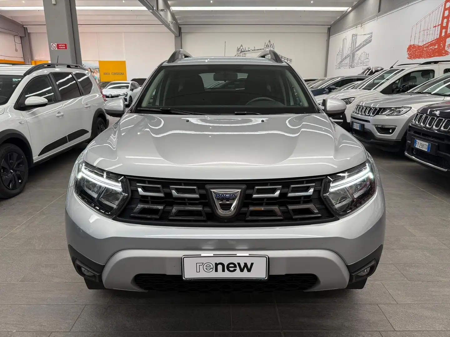 Dacia Duster Prestige Dacia Plus 1.5 Blue dCi 115cv 4WD (4x4) Silber - 2