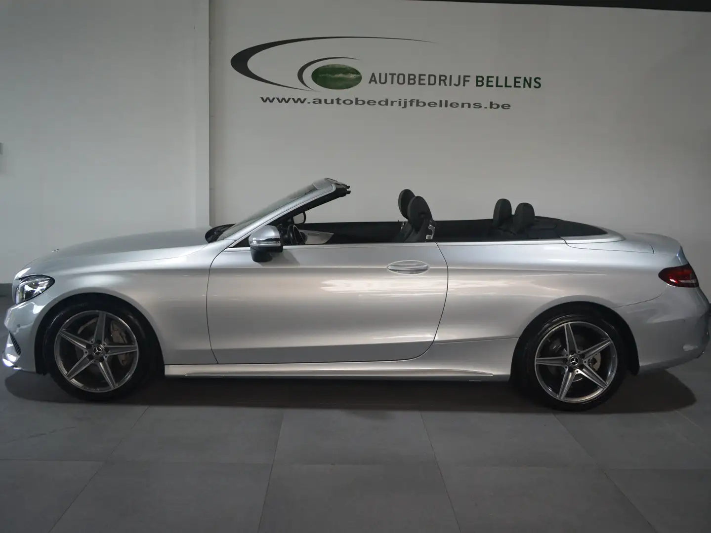 Mercedes-Benz C 180 Cabriolet AUT.  AMG-PACK  / LEDER / NAVI / NIEUWST Zilver - 1