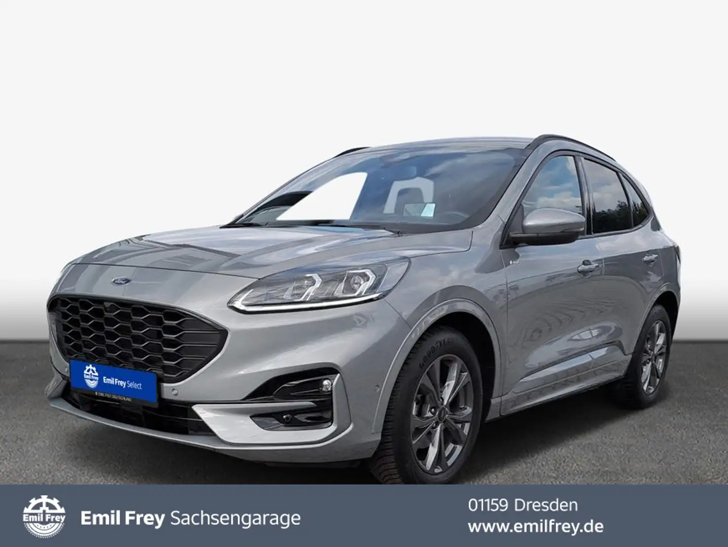 Ford Kuga 2.0 EcoBlue Aut. ST-LINE X AHZV LED ACC Silber - 1