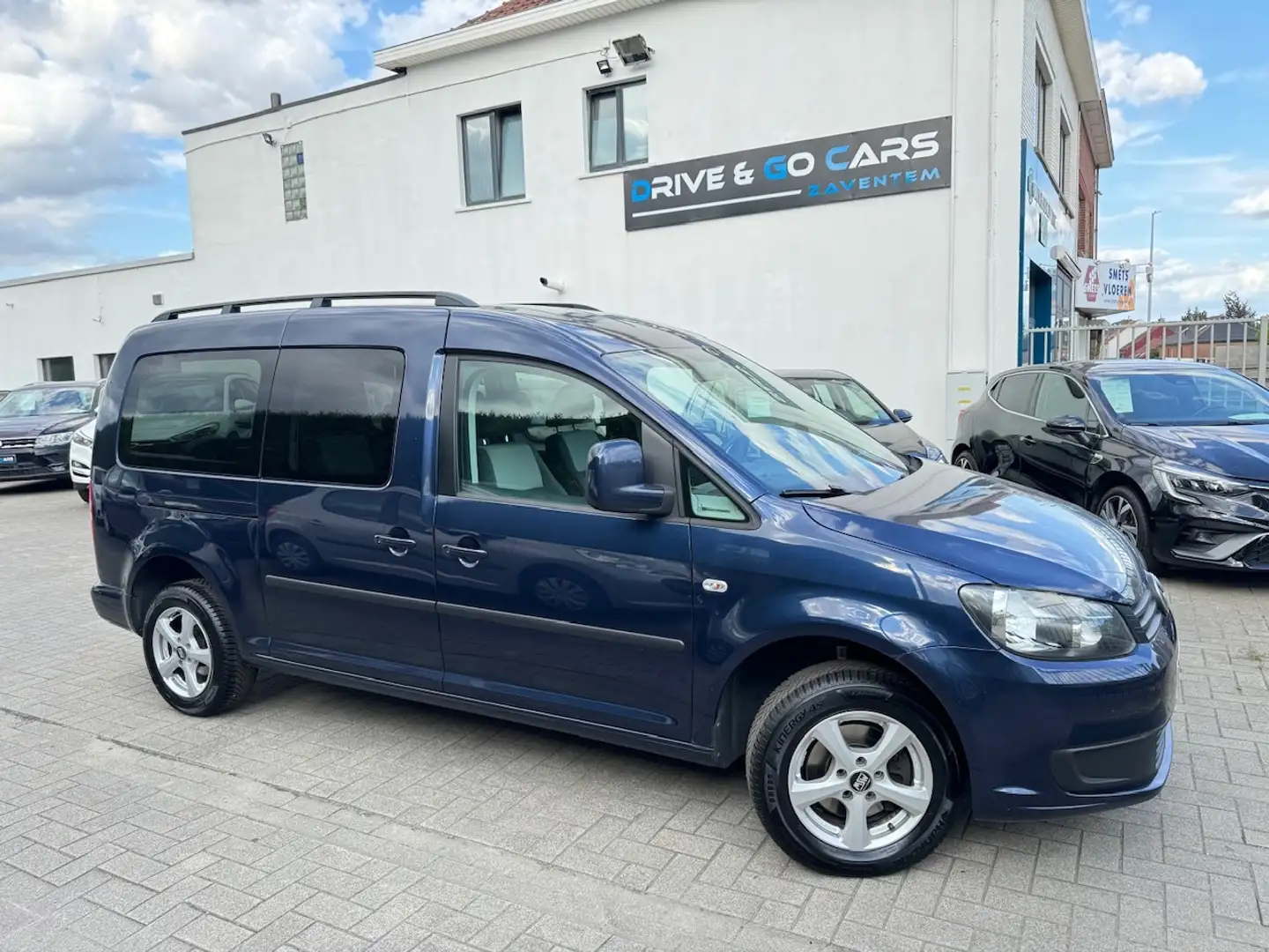 Volkswagen Caddy 1.2 TSI BMT Maxi Comfortline ** 1 Eigenaar ** !! Bleu - 1