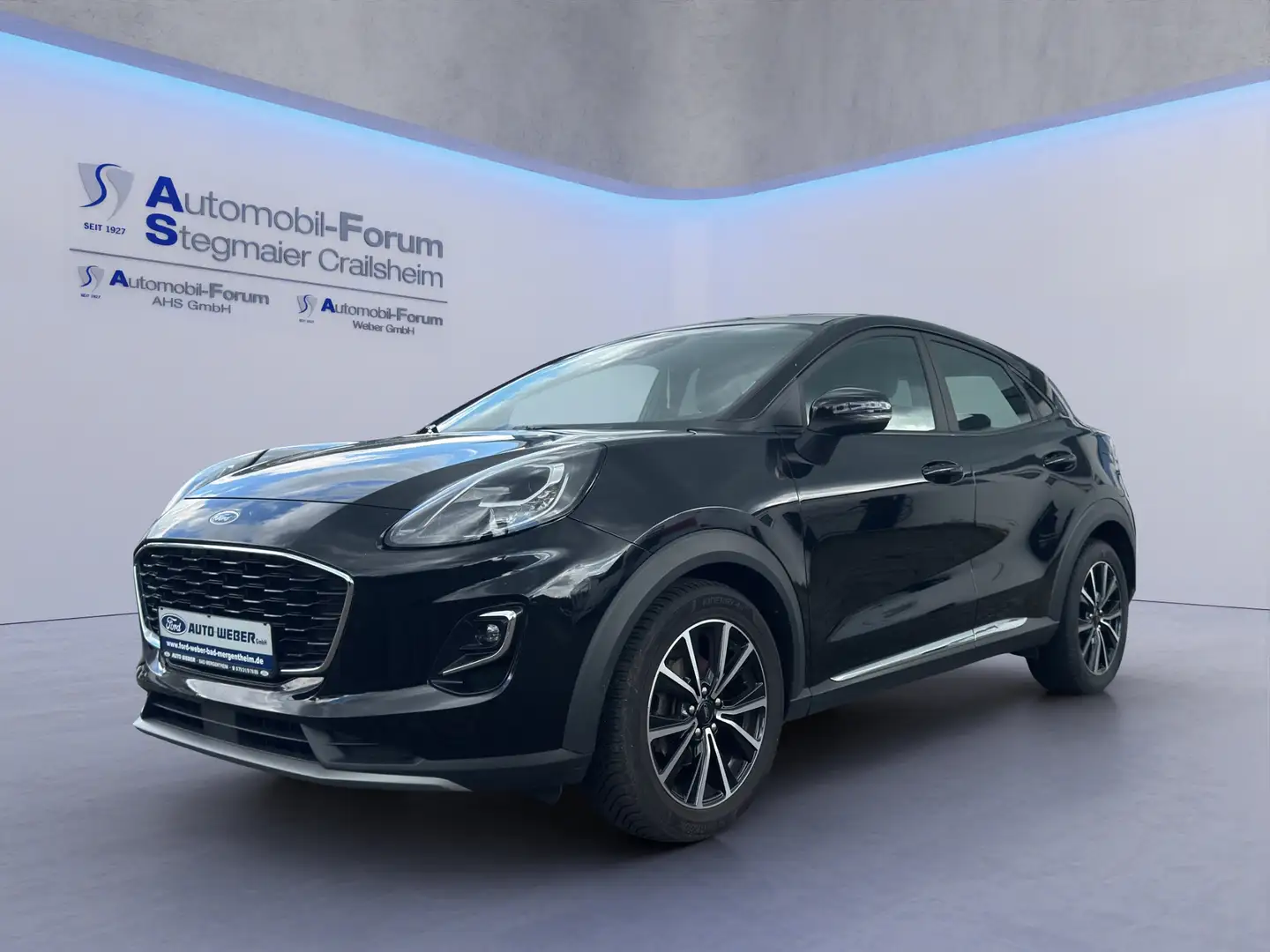 Ford Puma 1.0 EcoBoost Titanium ACC+LED+Navi+SHZ+LM Negro - 2